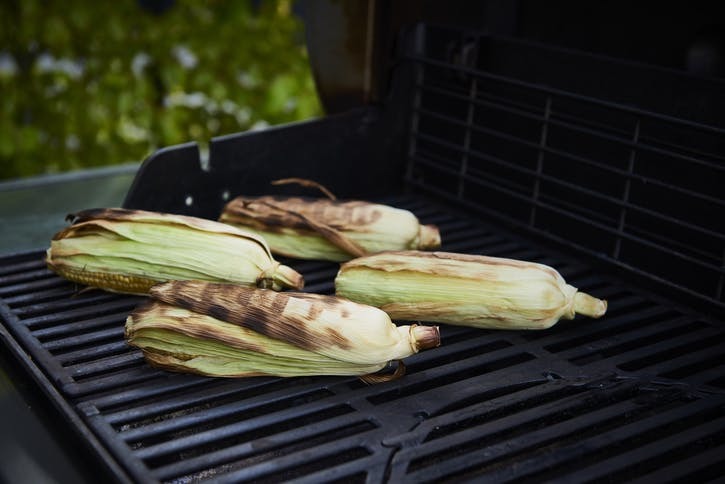 Gegrilde maïskolven