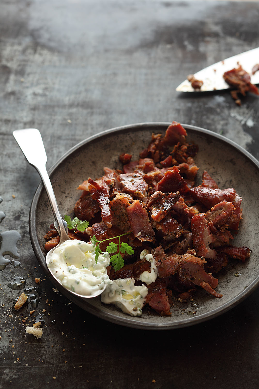 Gyros Vom Drehspieß Mit Tzaziki 2