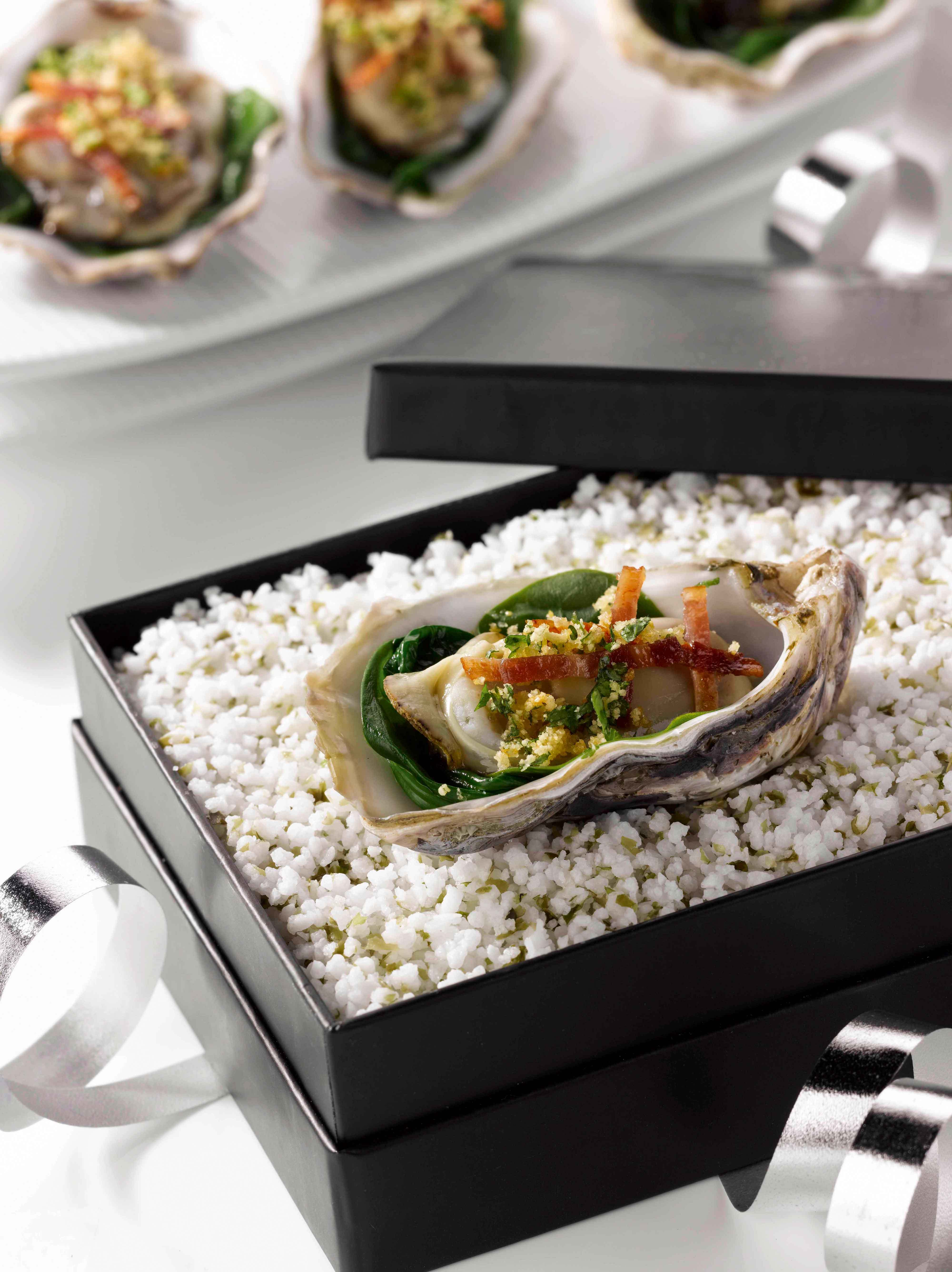 Huîtres Chaudes Rockfeller Barbecues Weber Bd