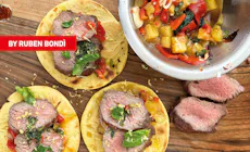 23 04 04 – Tacos Con Filetto Insalata Di Ananas E Peperoni