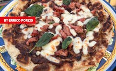 23 04 20 – Pizza Creama Di Melanzane E Salsiccia