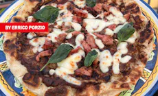 23 04 20 – Pizza Creama Di Melanzane E Salsiccia