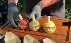 Mini Salmon Burger