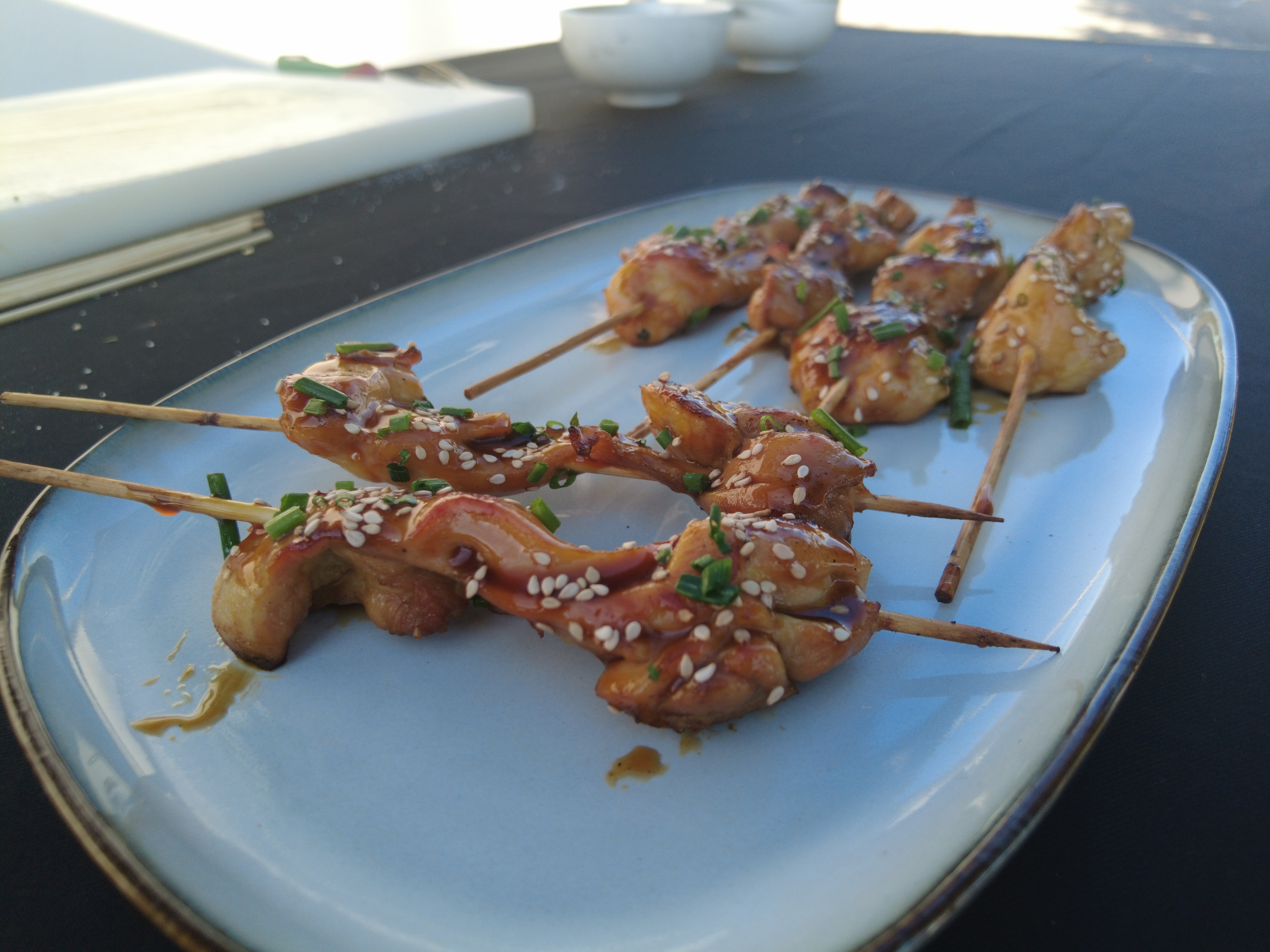 Spiedini Di Pollo Teryaki