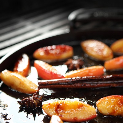 Karamellisierte Äpfel