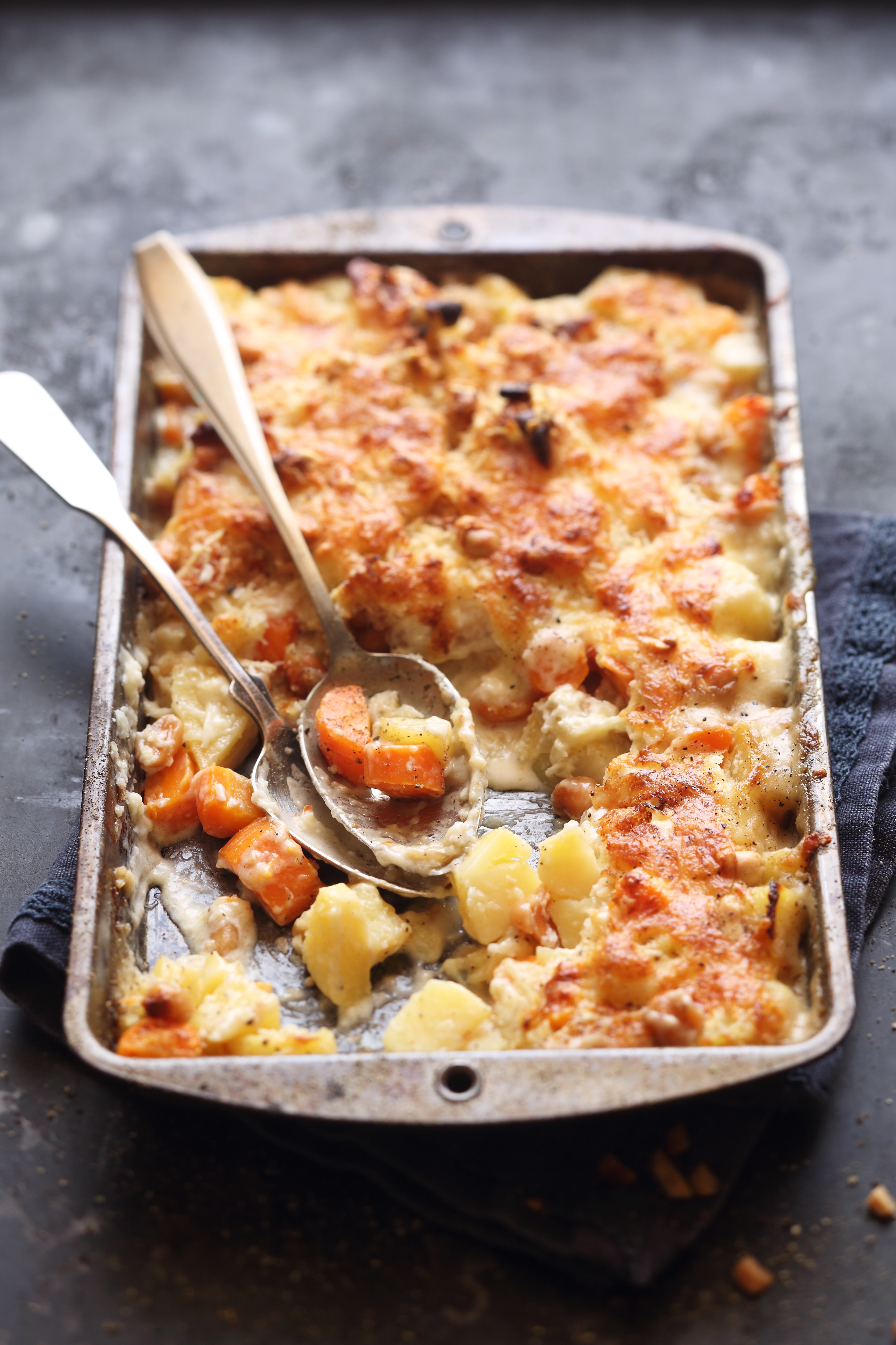 Kartoffel Karottenauflauf