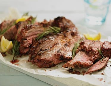 Butterflied Leg of Lamb with Anchovies & Lemon