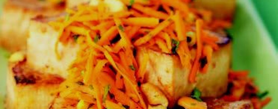 Lemon Ginger Tofu