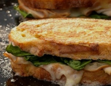 Monte Cristo Sandwiches with Smoked Turkey and Spinach