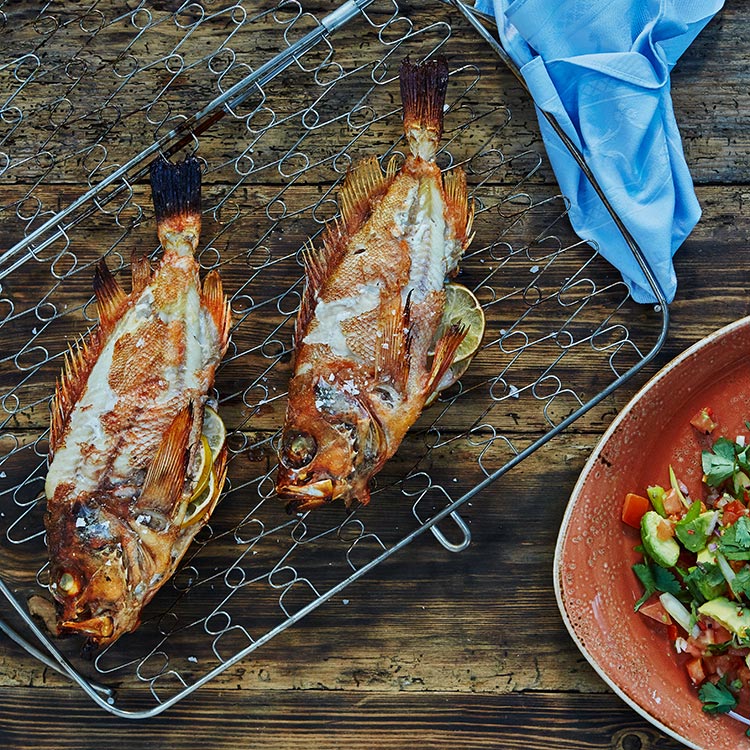 Ocean Perch With Avocado Salsa 2 750X750