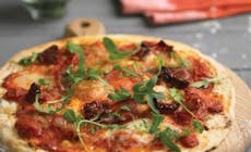 Pizza With Wild Rocket And Parma Ham 346X318