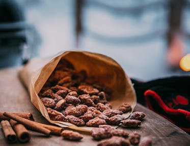 Roasted Cinnamon Almonds