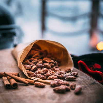 Roasted Cinnamon  Almonds  Lapland 400X400