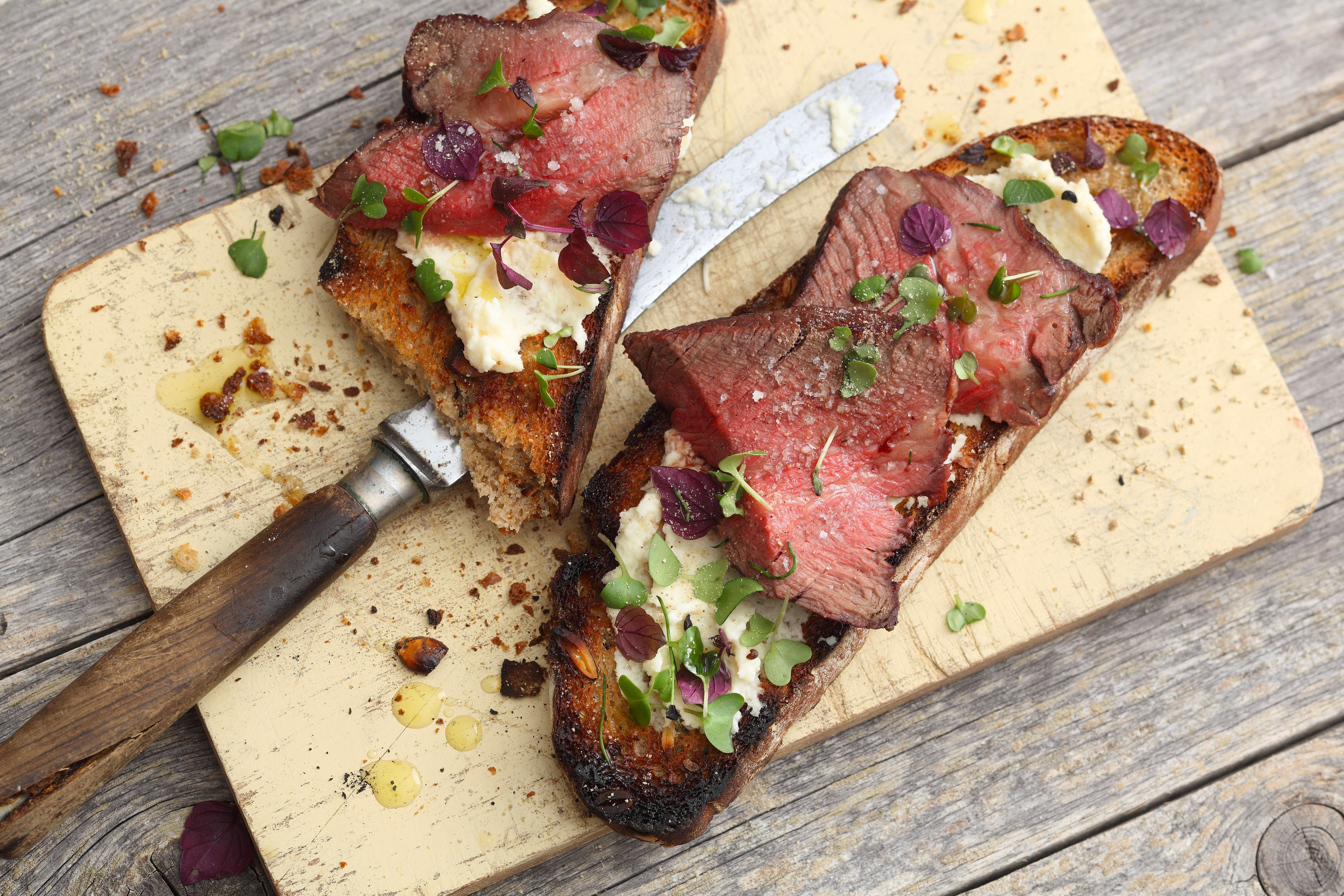 Steak Sandwich Food 2