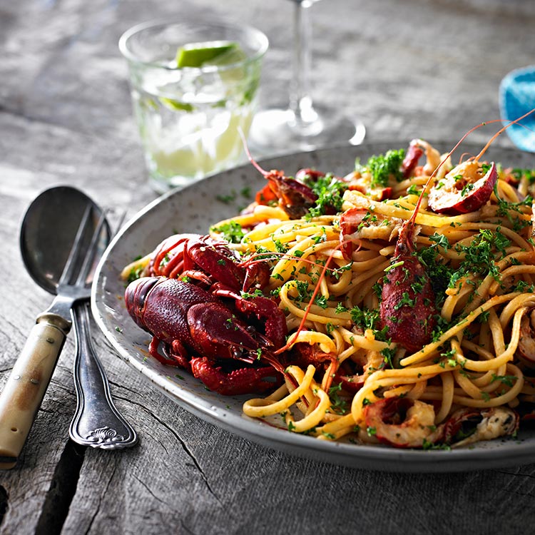 Sicily Linguine All Astice 750X750