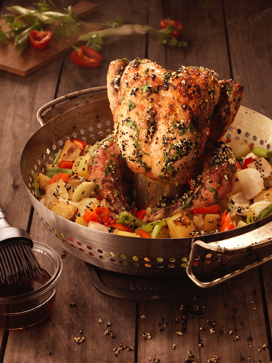 Soy Glazed Roast Chicken  Weber  R6 0231