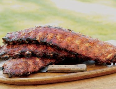 Skládaná vepřová žebírka