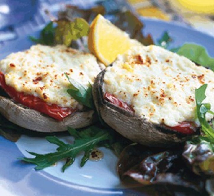 Smoked Stuffed Mushrooms-image