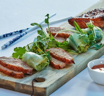 Teriyaki Marinated Duck Breast Featured 346X318