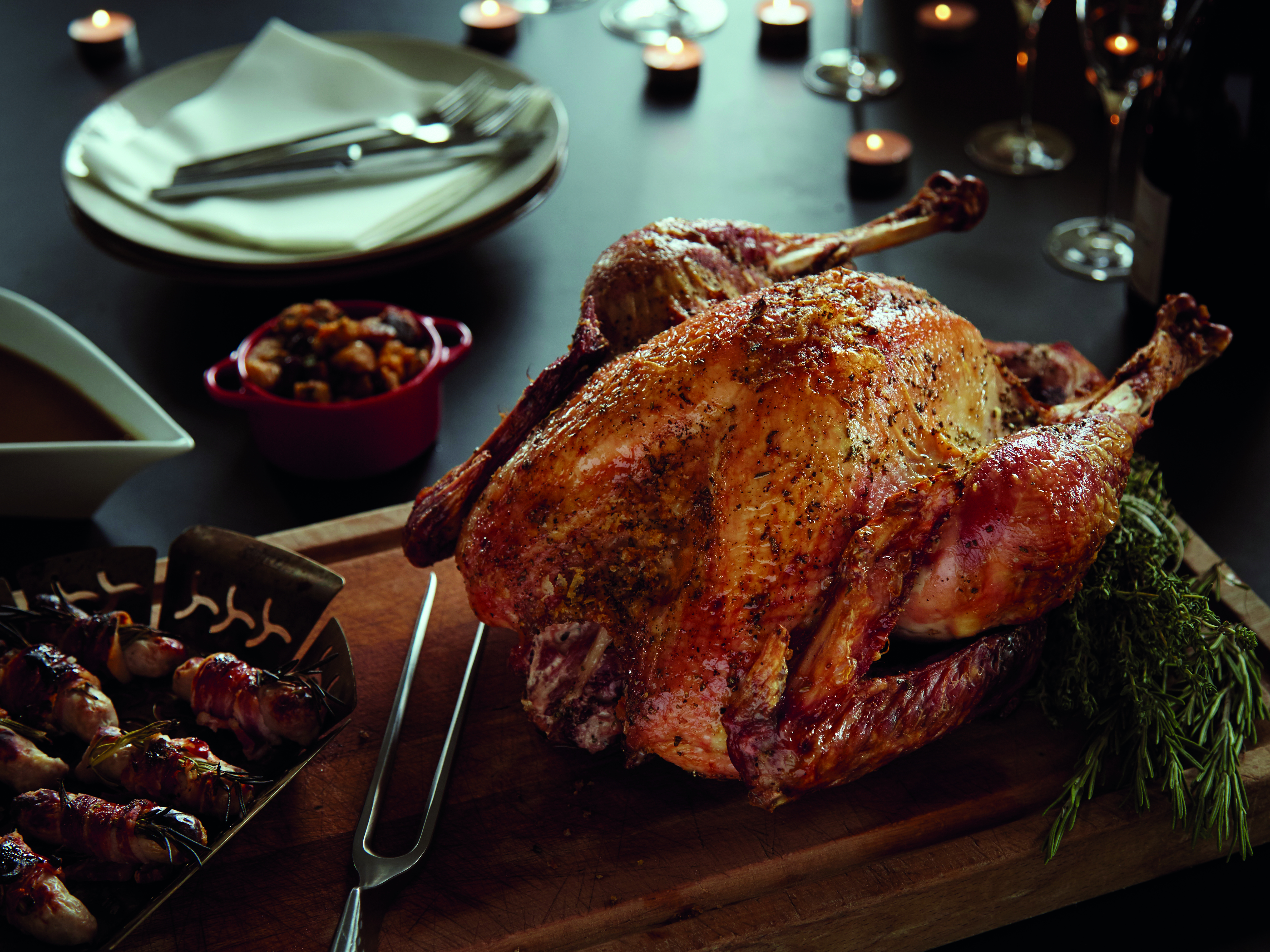 Truthahn Mit Lebkuchenglasur