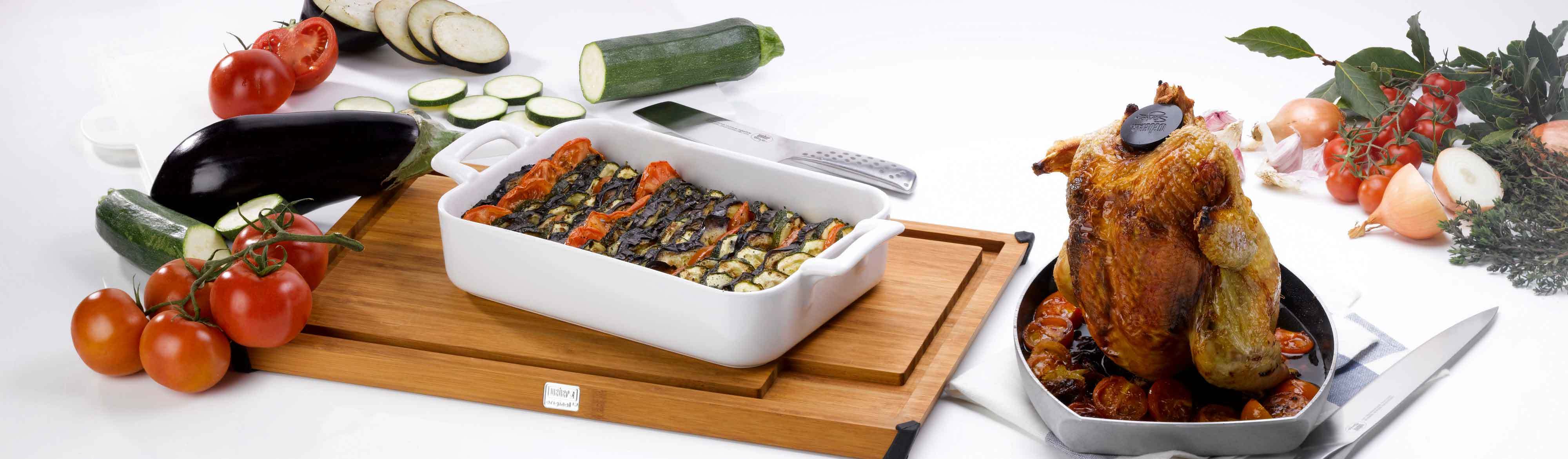 Volaille Fermière Contisée Ricotta Basilic Barbecues Weber Bd