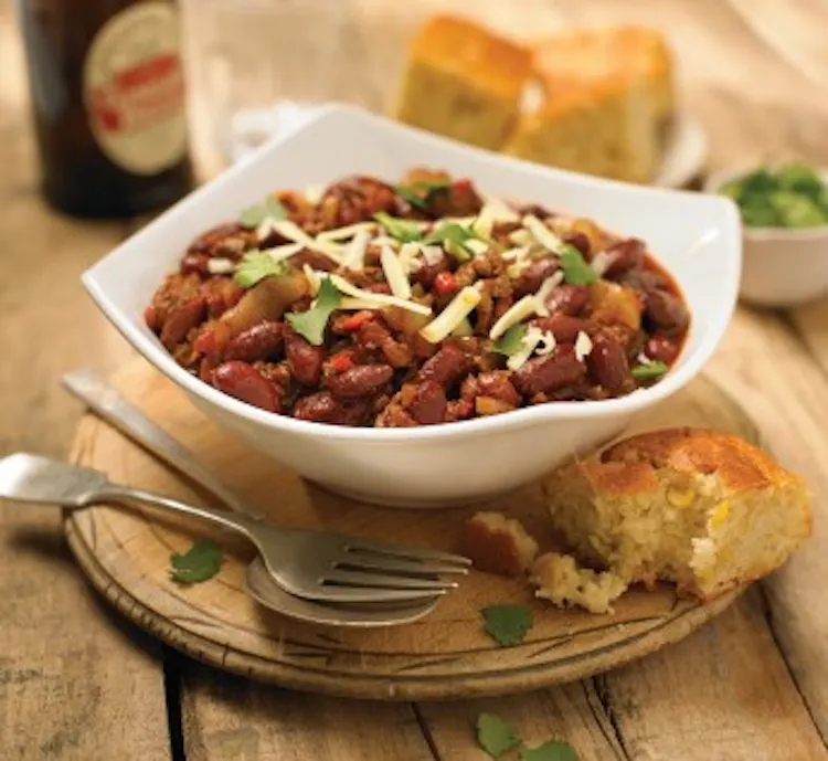 Stout Chilli & Cornbread | | Weber recipes