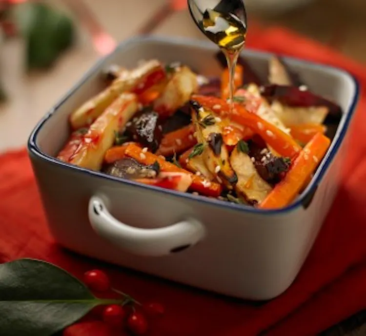 Roast Roots with a Sesame Honey Glaze | Official Weber® Website
