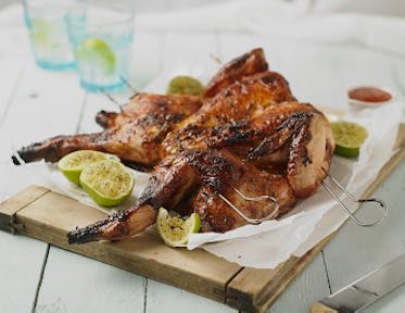 Smokey Lime and Chilli Spatchcock Chicken