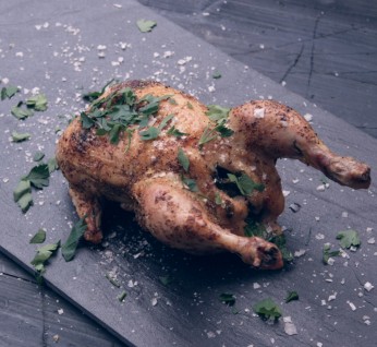 Whole  Roasted  Chicken With  Herbs 346X318