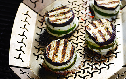 Aubergine  Och Zucchinitorn