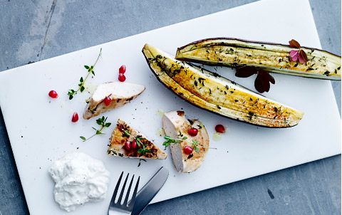 Aubergine Kylling Med Lakrids