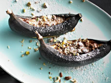 Banana Grelhada Com Snickers