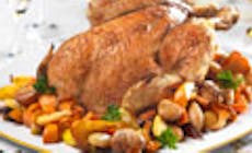 Cappone Ruspante Con Farcitura Di Marroni E Pancetta
