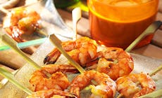 Crevettes Sauce Cacahuete