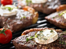 Entrecot Con Queso De Cabra