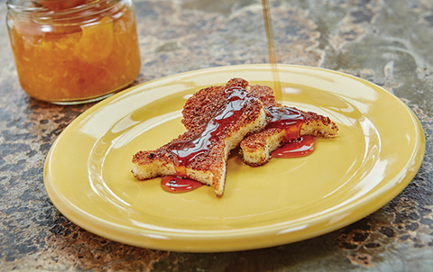 French Toast Med Aprikoskompott