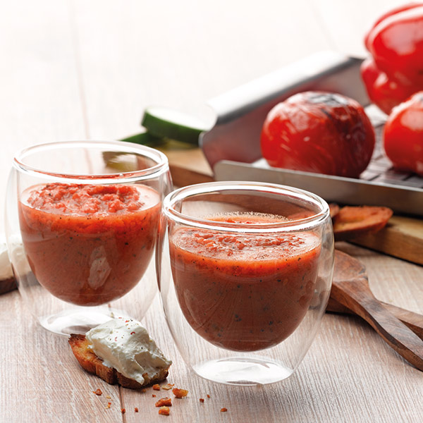 Gaspacho De Legumes Grilles