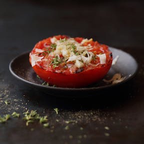Gegrillte Knoblauch-Tomaten