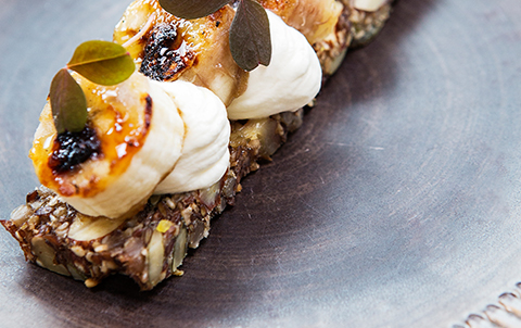 Grillet Banan Paa Paleobroed