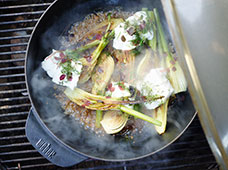 Hinojo Braseado Con Bacalao