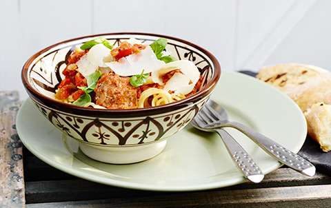 Koedboller I Tomatsauce