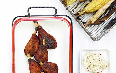 Kyllingelaar Med Grillede Majs