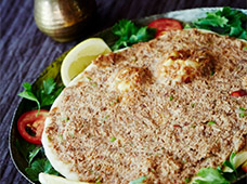 Lahmacun Pizza Turca Con Cordero