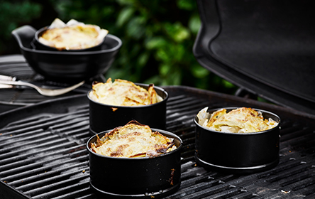 Portionsanrettede Floedekartofler