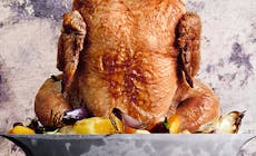 Poulet Entier Aux Legumes Racines