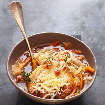 Zwiebelsuppe Winterlicher Art 441X441