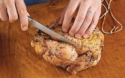 Carving a Whole Chicken