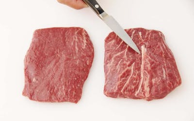 Preparing Flat Iron Steaks
