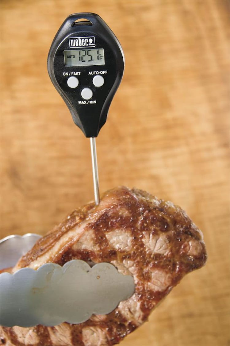 Use an Instant-Read Thermometer, Steak