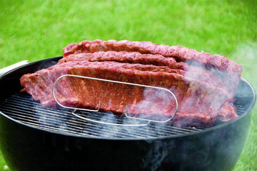 Baby back ribs 2025 on weber grill